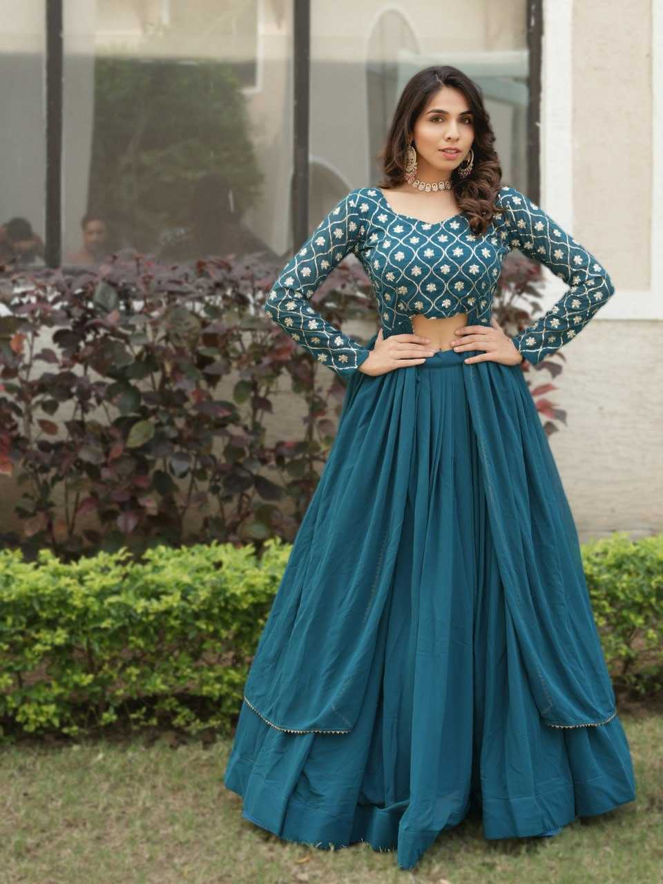 INDO-WESTERN LEHENGA