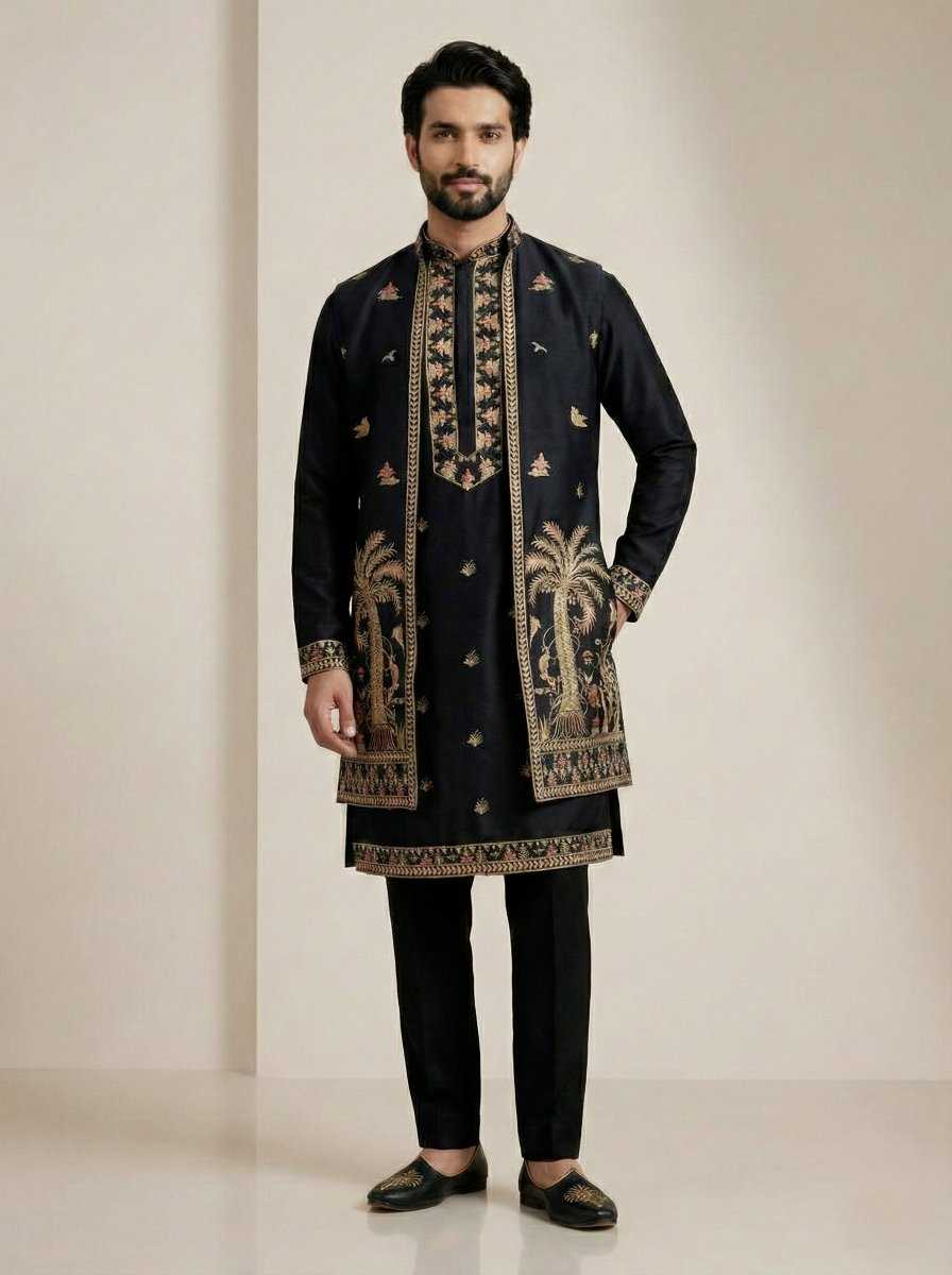 KURTA SET WITH JACKET