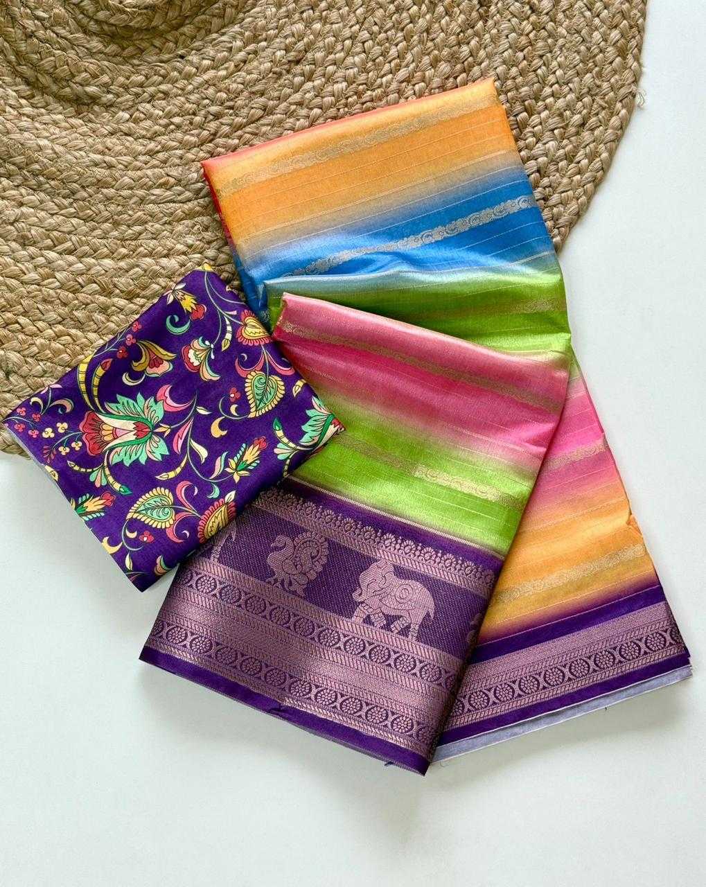 PRINTED SILK SAREE