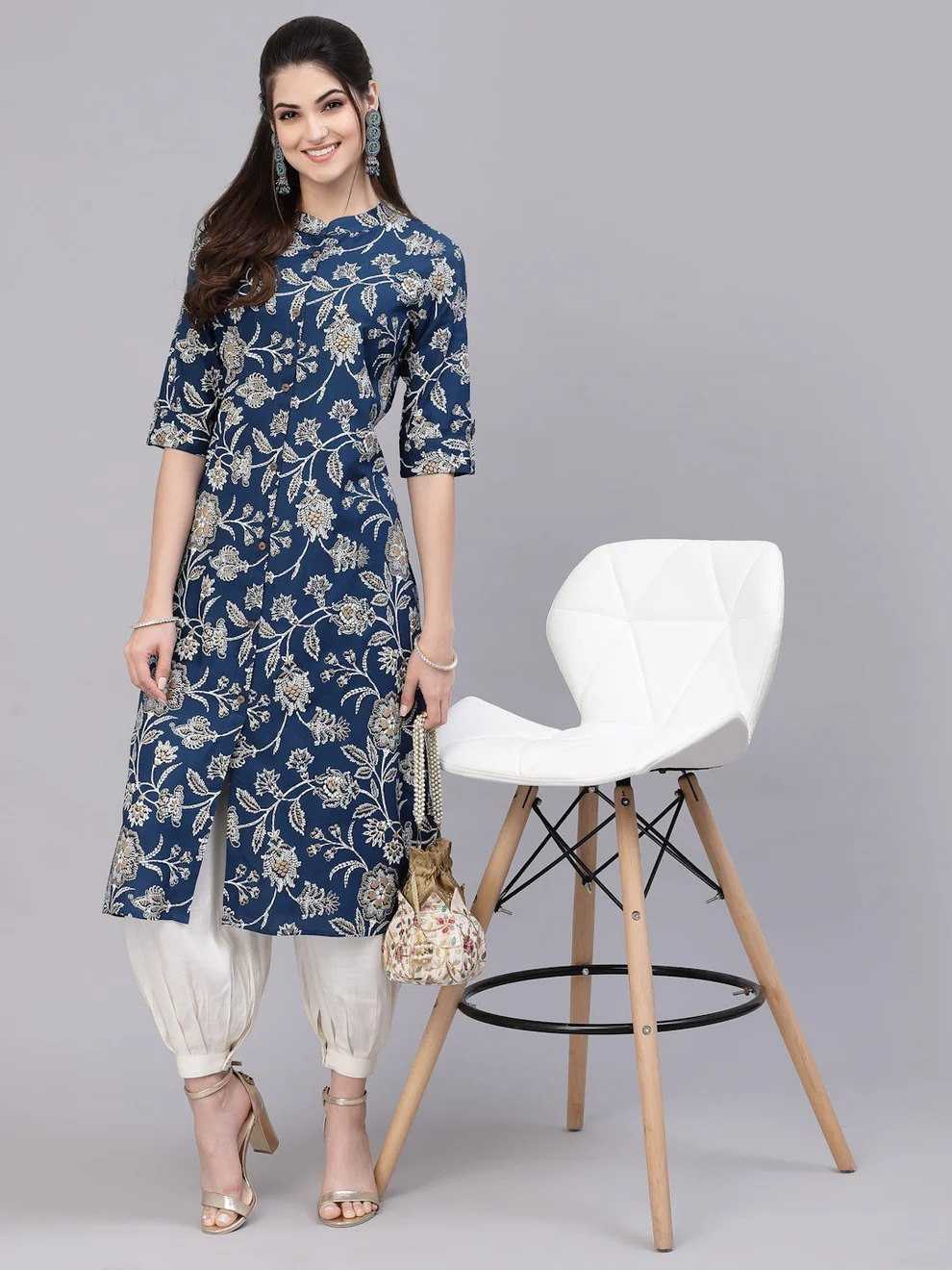 COLLAR NECK KURTIS
