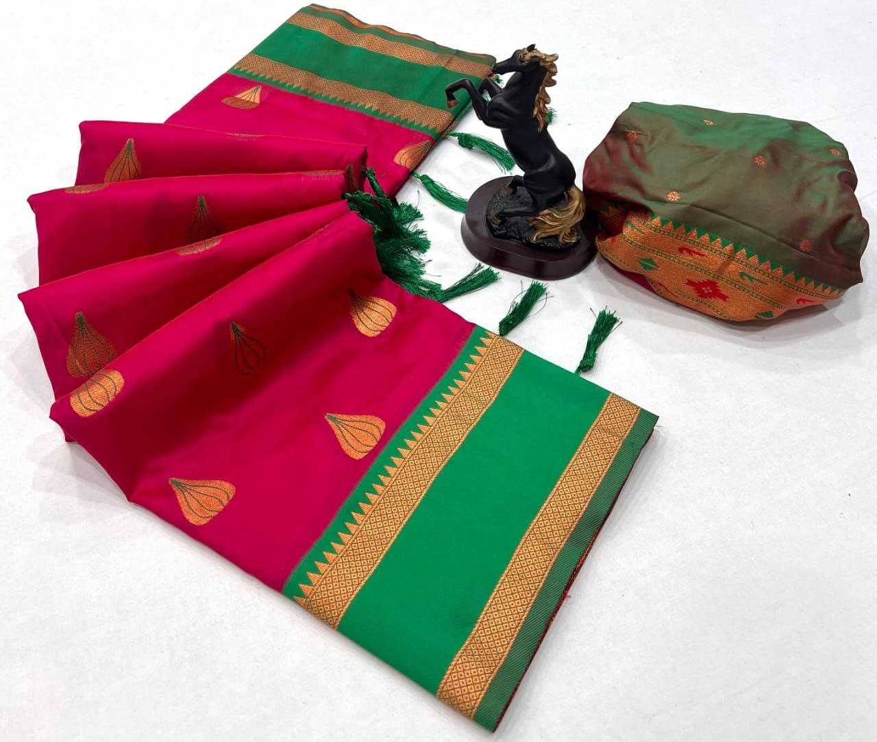 EMBROIDERED SILK SAREES