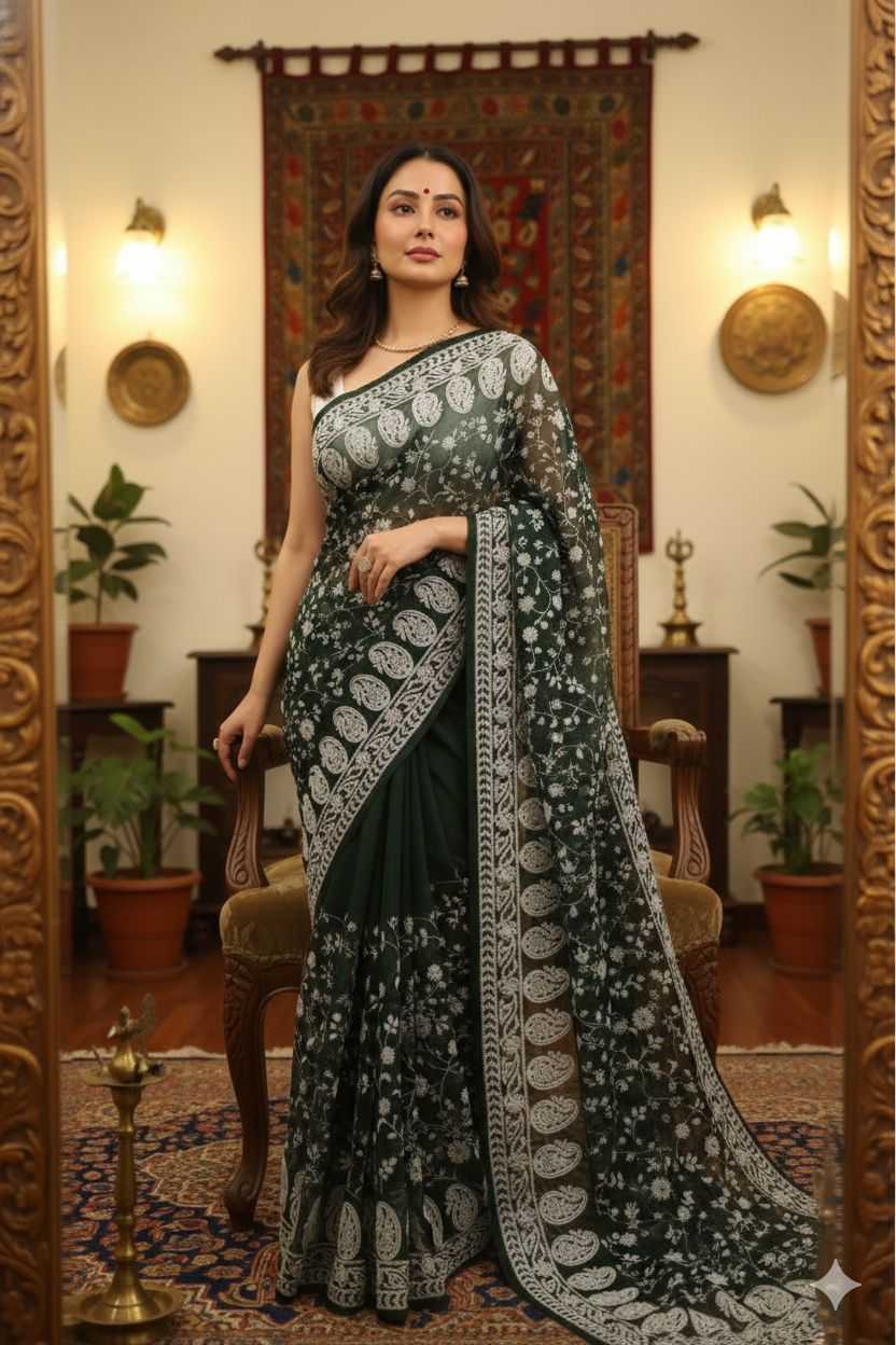 ORGANZA SAREES