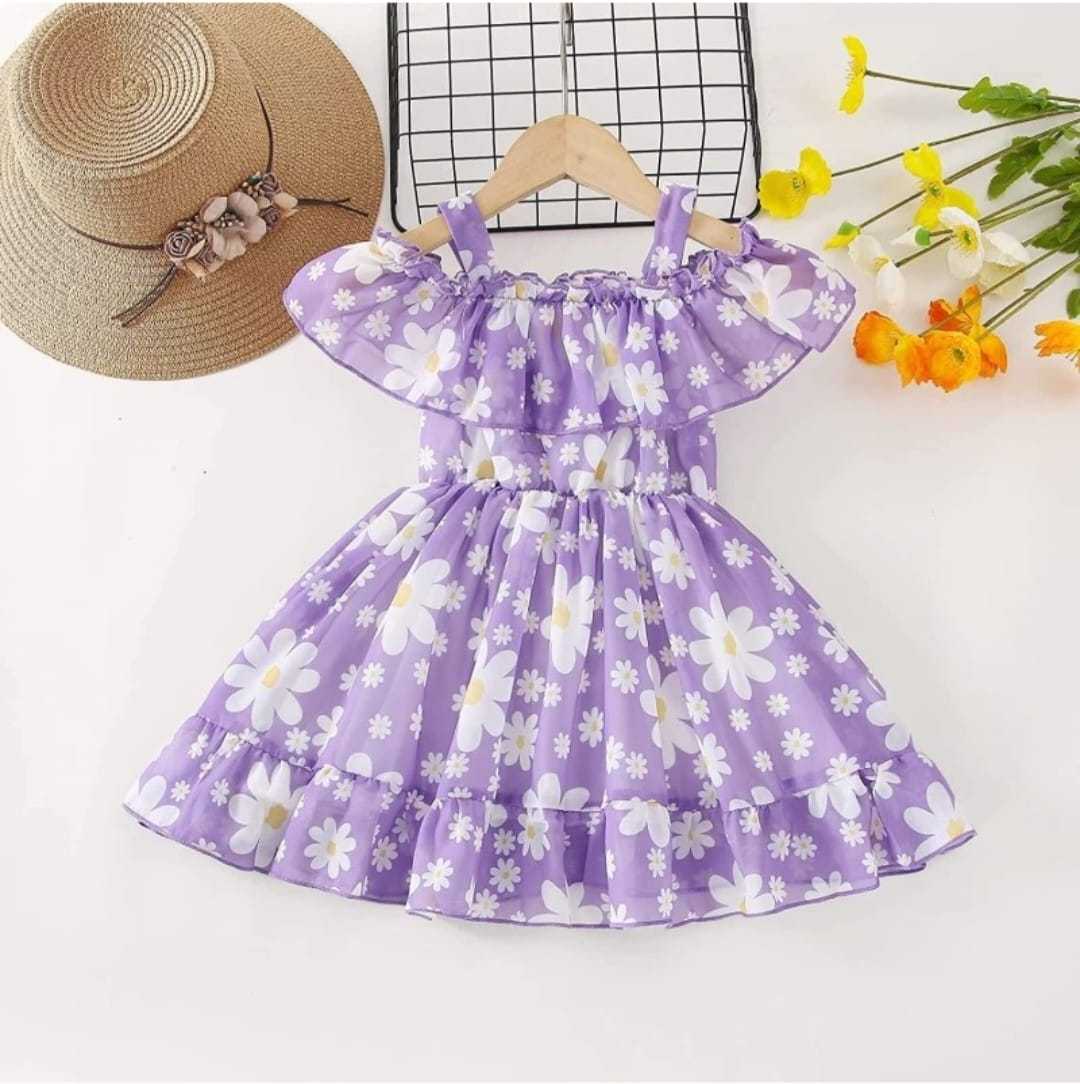 YNF CREPE RPVR FROCK KIDS WEAR WHOLESALE KIDS FROCKS EMANUFACTURER