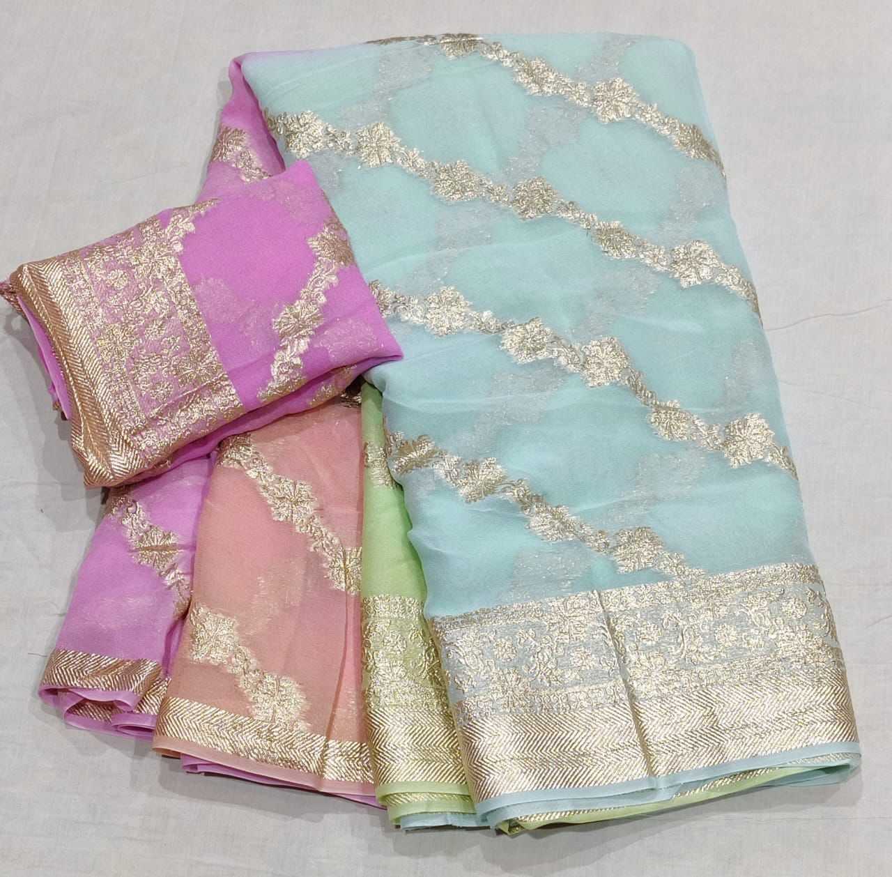 YNF PURE JORHAT NSD 21 SAREES WHOLESALE FANCY LADIES LEHERIYA SAREES MANUFACTURER