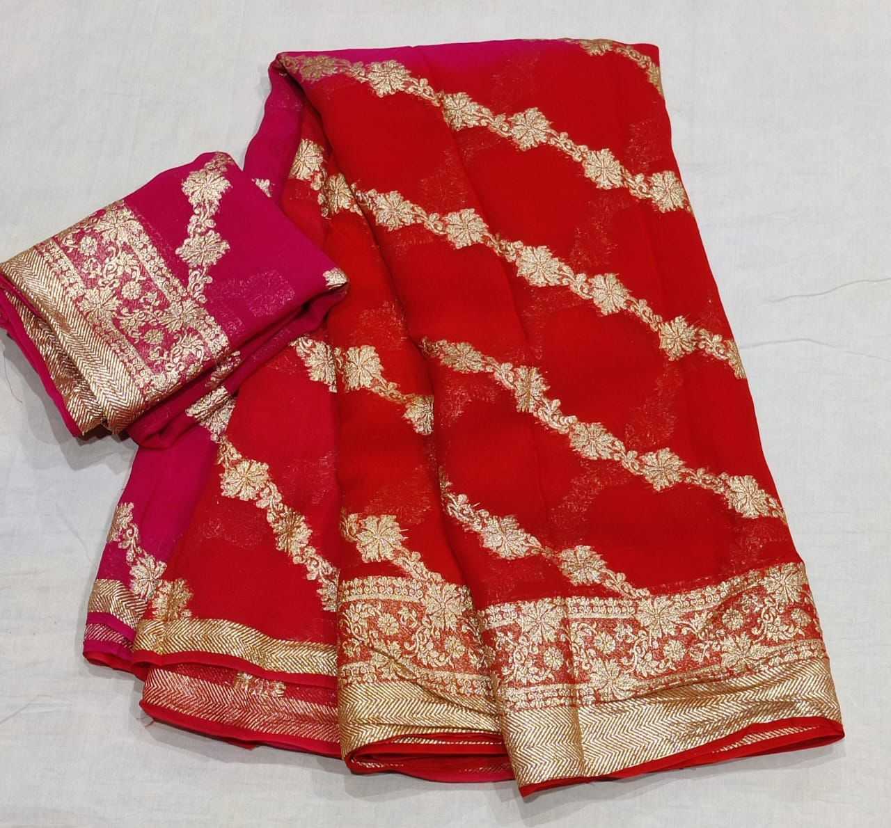 YNF PURE JORHAT NSD 21 SAREES WHOLESALE FANCY LADIES LEHERIYA SAREES MANUFACTURER