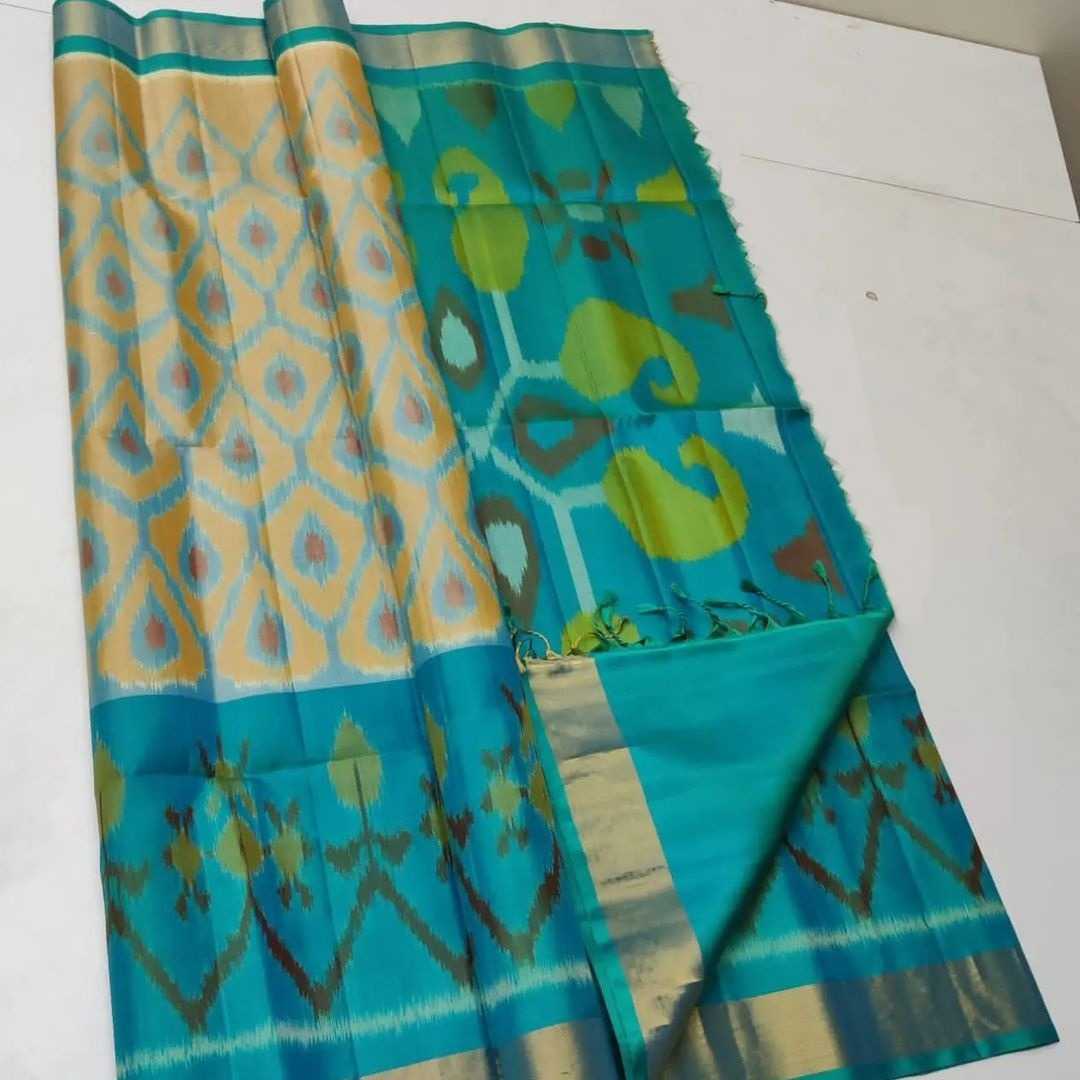 YNF SOFT SILK RRW 05 SILK SAREES WHOLESALE SOFT SILK HANLOOM IKAT SAREES MANUFACTURER