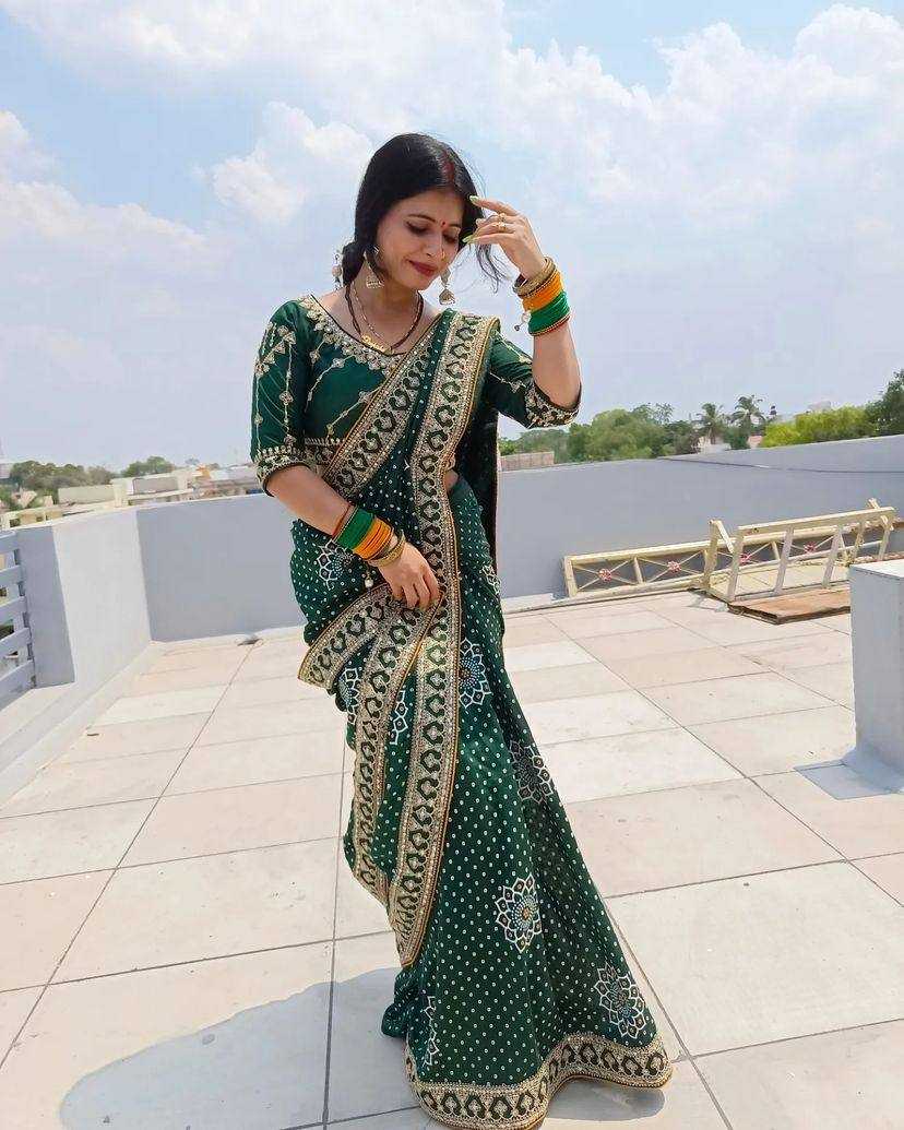 YNF BLOOMING RST 438 SAREES WHOLESALE PRINTED SEQUIN EMBROIDERY SAREES MANUFACTURER