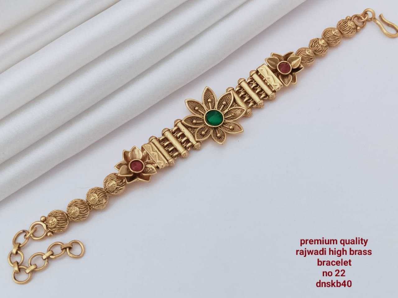 YNF BRASS BRACELET11 WOMENS JEWELLREY WHOLESALE RAJWADI BRACELET MANUFACTURER