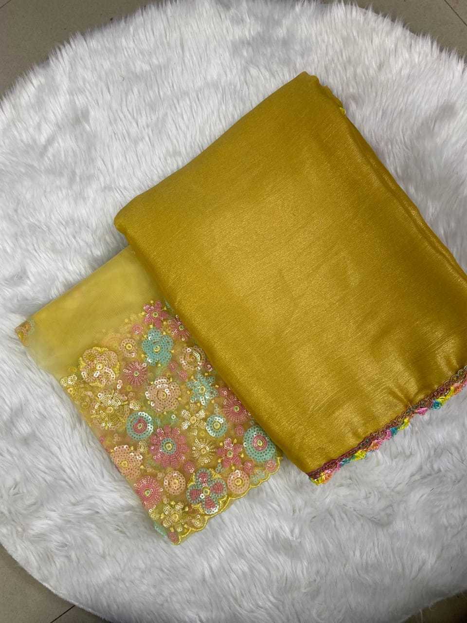 YNF CHIFFON SYF 426 SAREES WHOLESALE CHIFFON PLAIN SOLID SAREES MANUFACTURER