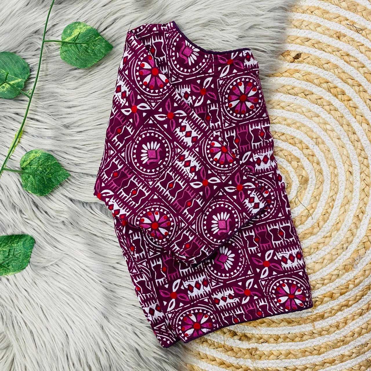 YNF COTTON LDB 15 READYMADE BLOUSE WHOLESALE PRINTED BLOUSE MANUFACTURER