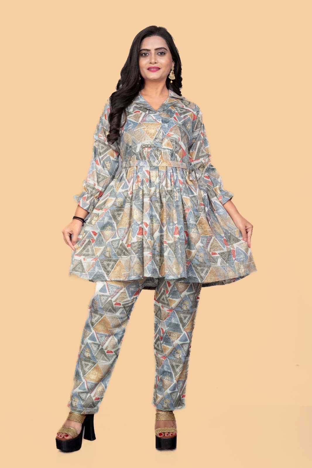 YNF COTTON WTX MOM WESTERN WEAR WHOLESALE CO-ORD SET MANUFACTURER