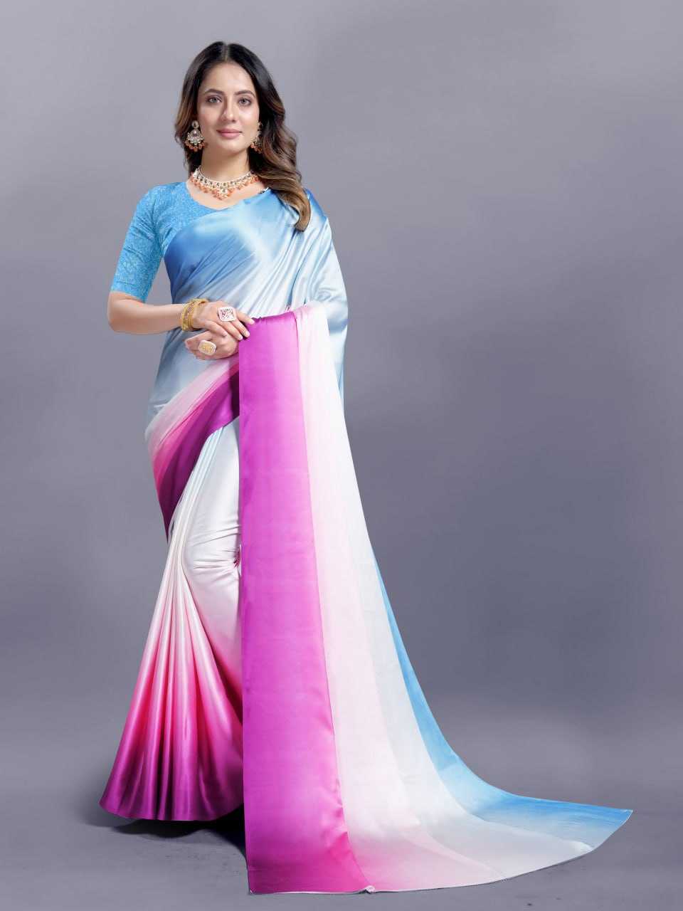 YNF CREPE SRRT JAPAN CRAPE10 SAREES WHOLESALE PRINTED LADIES CREPE SATIN SAREES MANUFACTURER