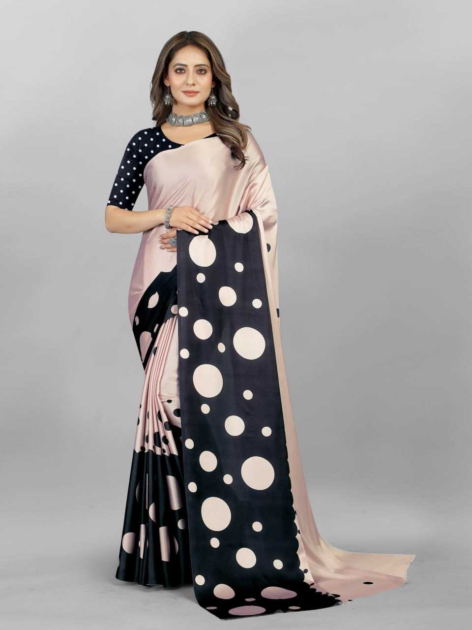 YNF CREPE SRRT JAPAN CRAPE4 SAREES WHOLESALE PRINTED LADIES CREPE SATIN SAREES MANUFACTURER