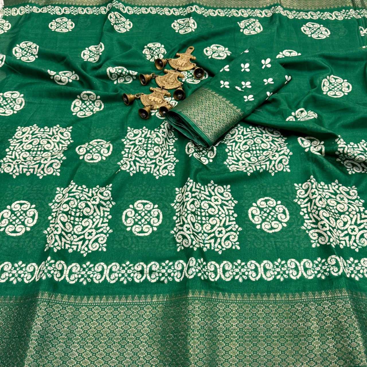 YNF DOLA SILK MKD 82 SAREES WHOLESALE PRINTED BATIK SAREES MANUFACTURER