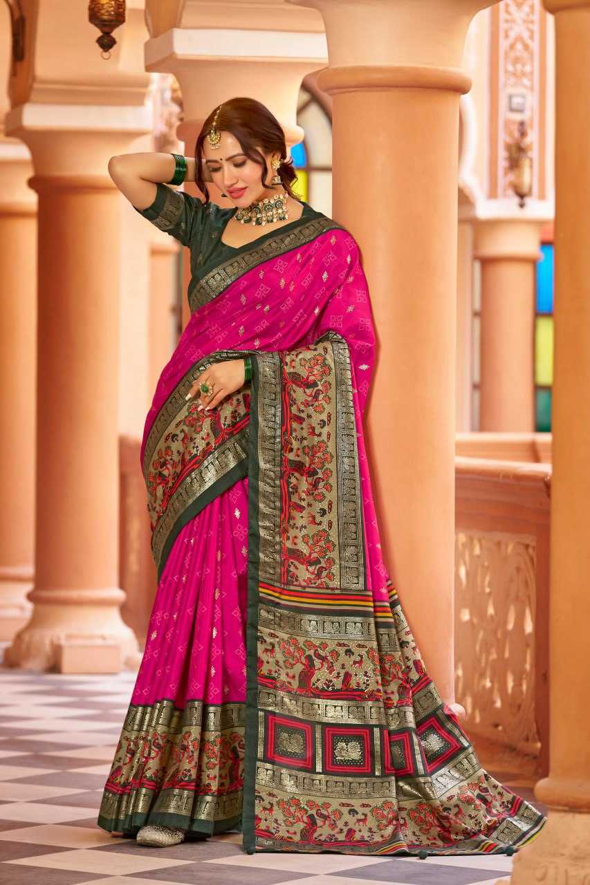 YNF DOLA SILK RHO DULHAN SILK SAREES WHOLESALE SOFT SILK TRADITIONAL PRINTED SILK SAREES MANUFACTURER