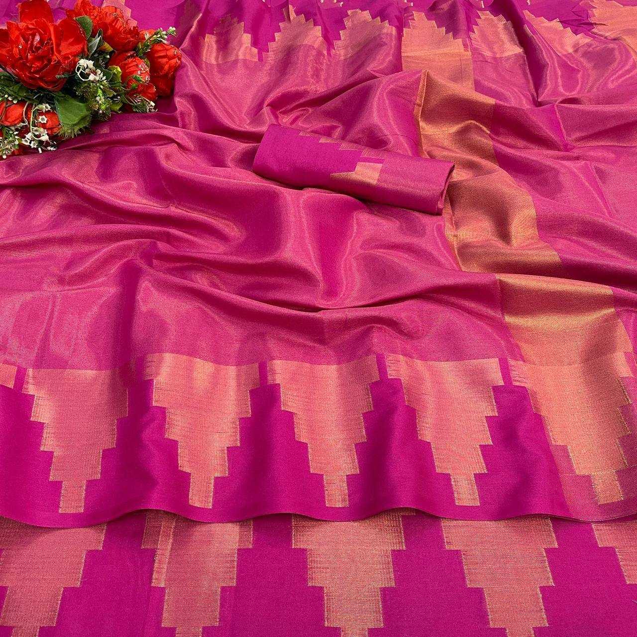 YNF KANJIVARAM SILK RVR COPPER TEMPLE-B SILK SAREES WHOLESALE KANJEEVARAM SOFT SILK TRADITIONAL SAREES MANUFACTURER