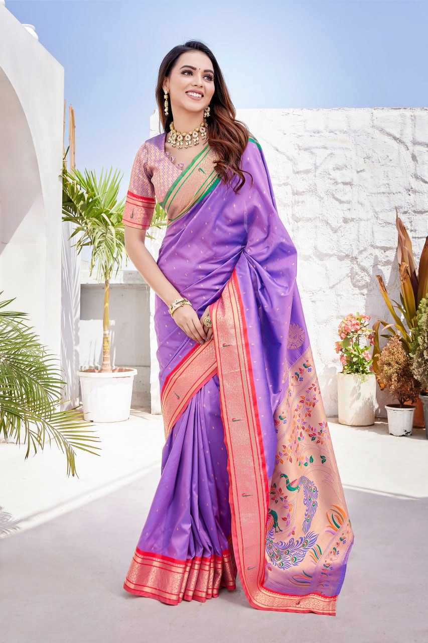 YNF PAITHANI SILK RHO sonpari-2 SILK SAREES WHOLESALE PAITHANI SAREES MANUFACTURER