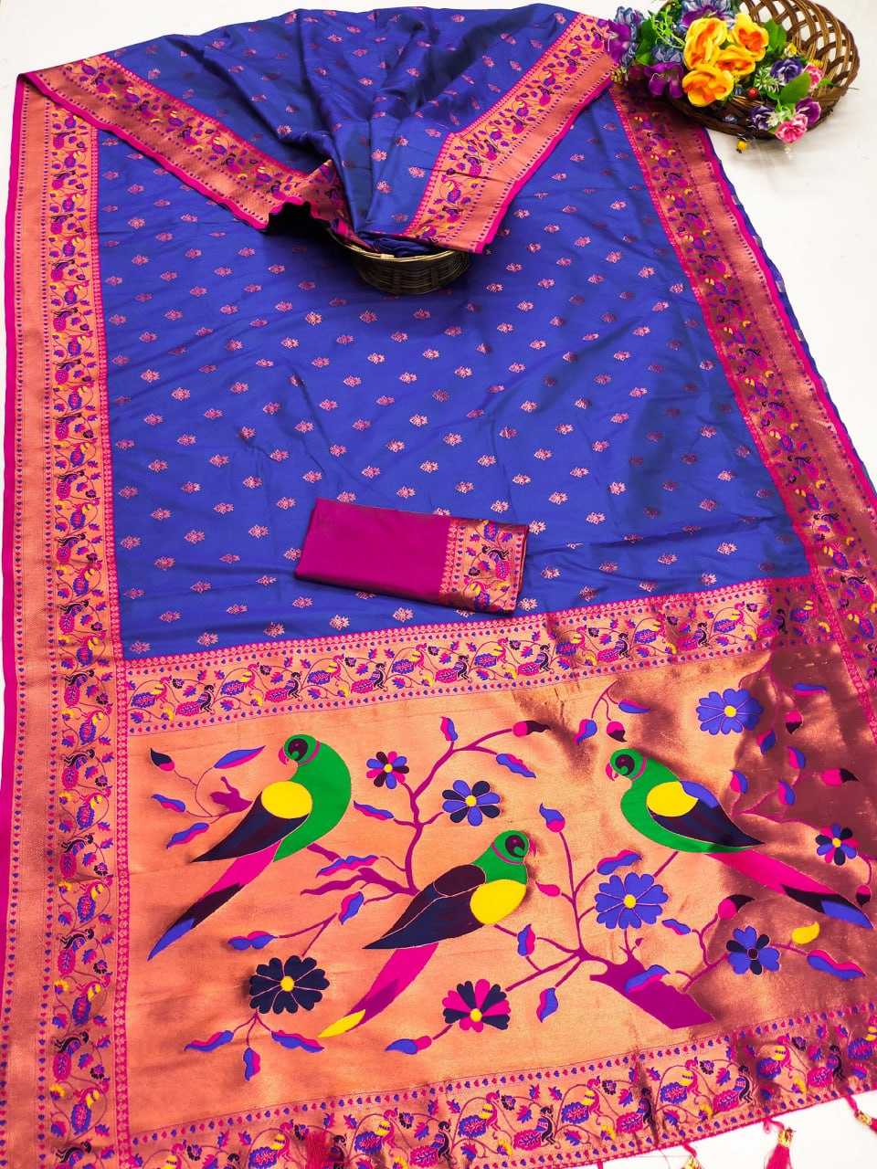 YNF PAITHANI SILK RMNX GANGORTI PAITHANI SILK SAREES WHOLESALE PAITHANI SOFT SILK TRADITIONAL SAREES MANUFACTURER