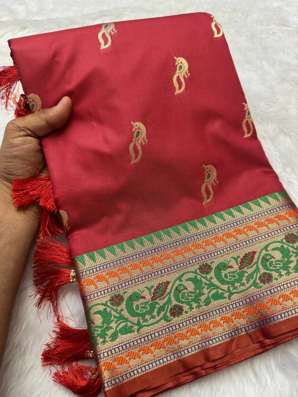 YNF PAITHANI SILK RMNX RANGOLI PAITHANI SILK SAREES WHOLESALE PAITHANI SOFT SILK TRADITIONAL SAREES  MANUFACTURER