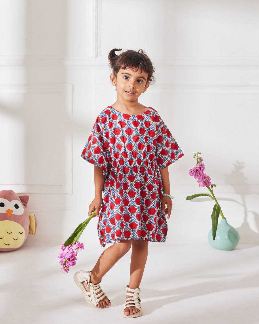 YNF RAYON BAB 35 KIDS WEAR WHOLESALE KIDS FROCKS MANUFACTURER