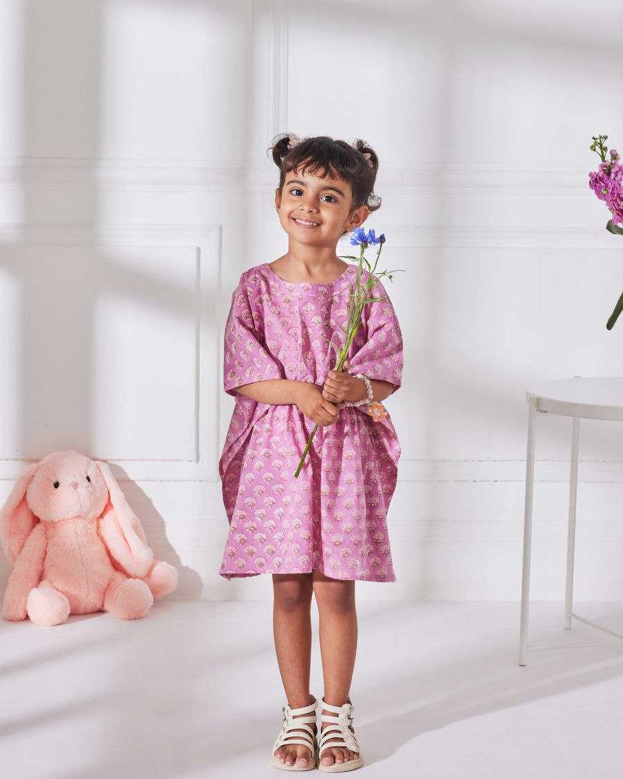 YNF RAYON BAB 35 KIDS WEAR WHOLESALE KIDS FROCKS MANUFACTURER