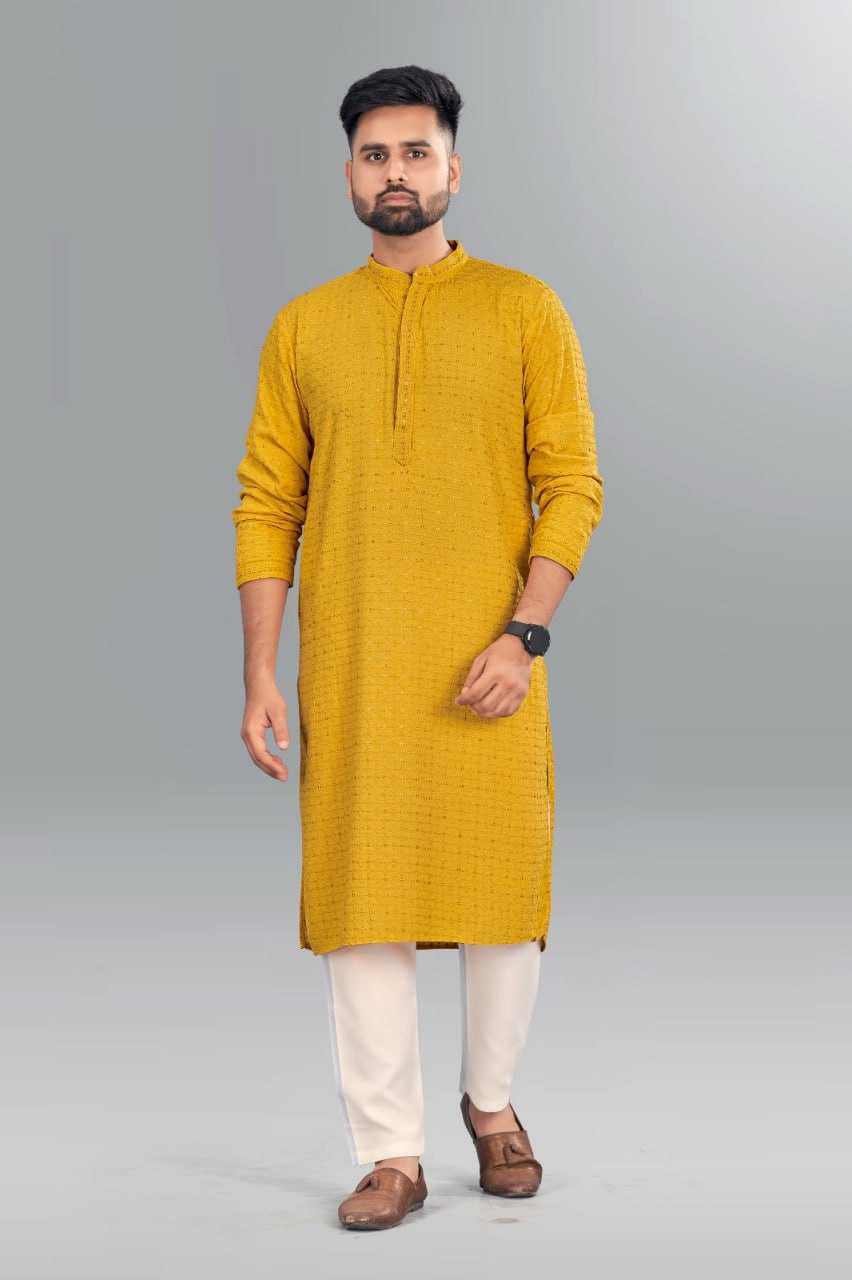 YNF RAYON KSB 1001-B MENS WEAR WHOLESALE MENS KURTAS EMANUFACTURER