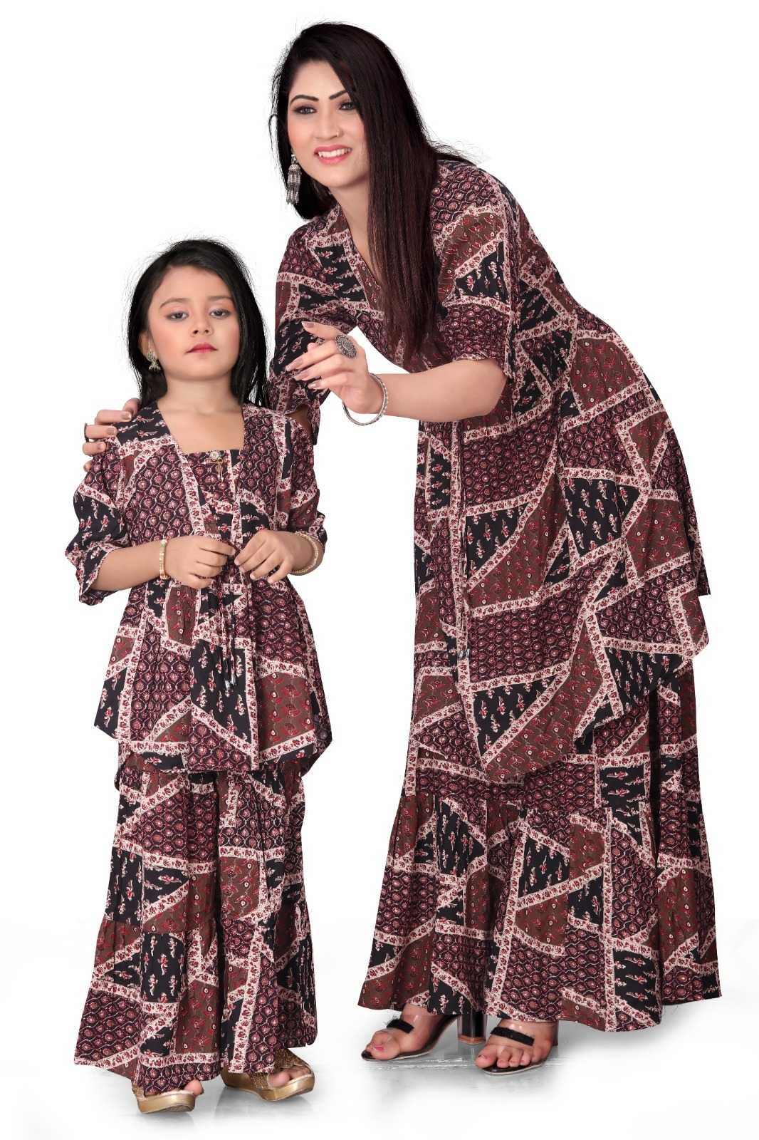 YNF RAYON WTX BALIKA VADHU MOTHER & DAUGHTER COMBO WHOLESALE CO ORD SET COMBO MANUFACTURER