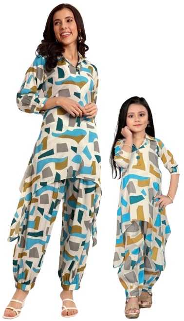 YNF RAYON WTX CHINKY MINKY WHOLESALE MOTHER & DAUGHTER COMBO MANUFACTURER