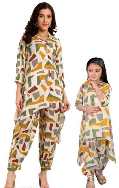 YNF RAYON WTX CHINKY MINKY WHOLESALE MOTHER & DAUGHTER COMBO MANUFACTURER