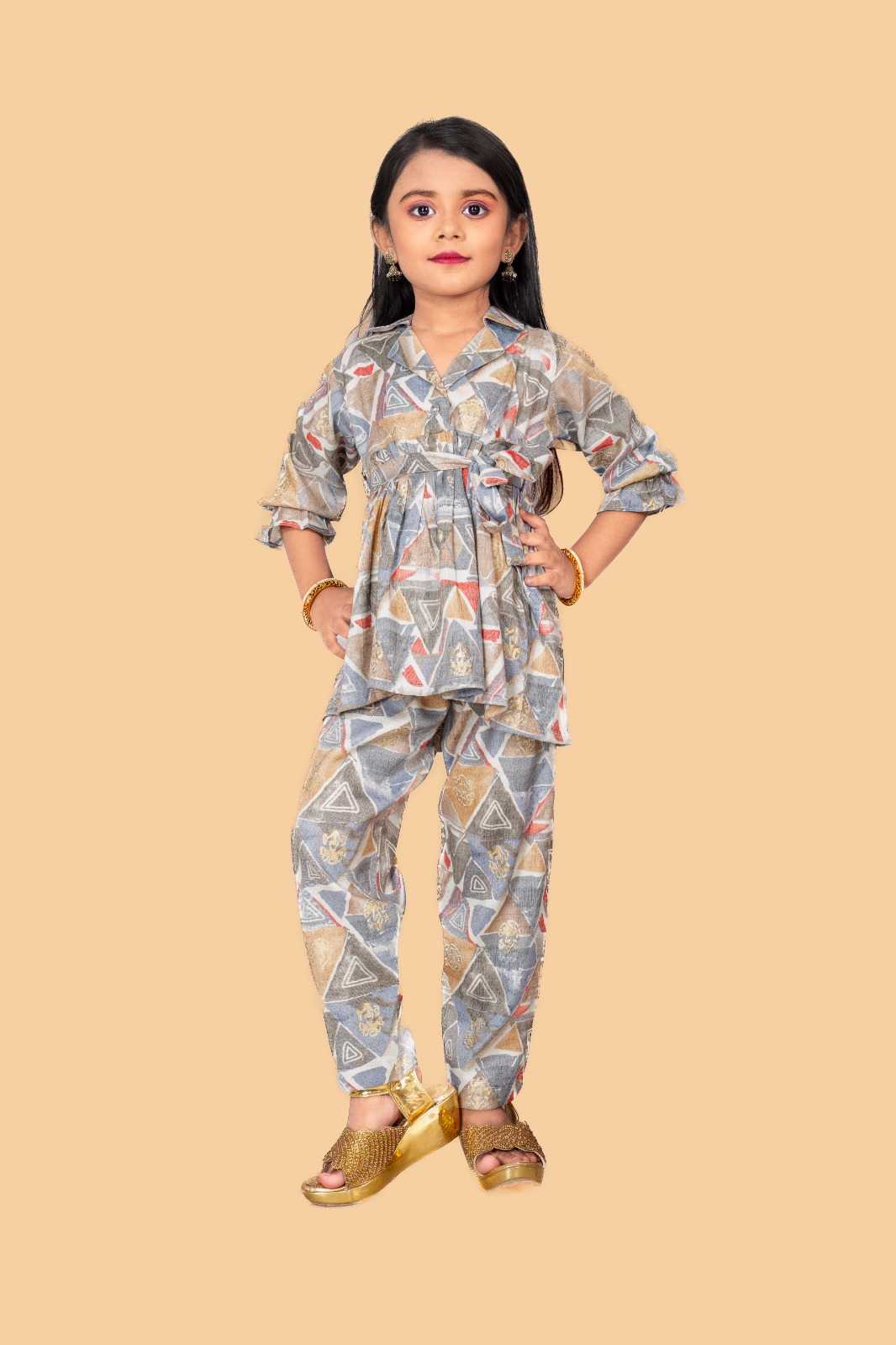 YNF RAYON WTX ME KIDS WEAR WHOLESALE KIDS CO-ORD SET MANUFACTURER