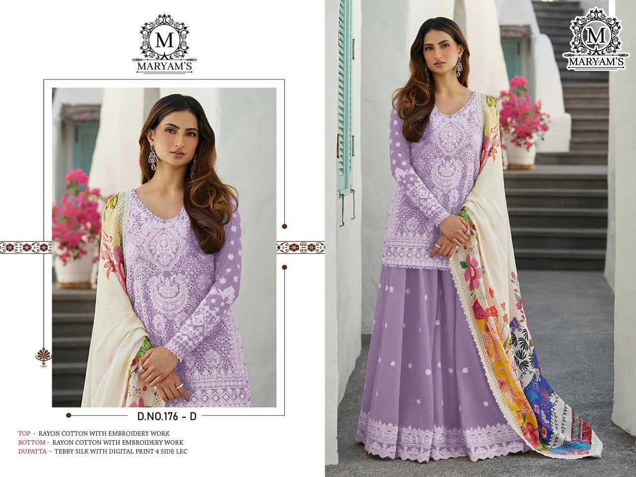 YNF REYON COTTON KAL 176 SUITS & DRESSESS WHOLESALE UNSTITCHED SUITS MANUFACTURER