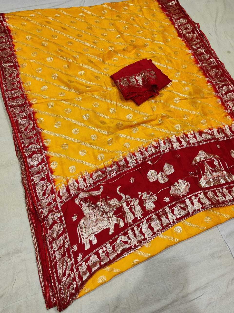 YNF RUSSIAN SILK NSD 42 WHOLESALE DURGA POOJA SAREES MANUFACTURER