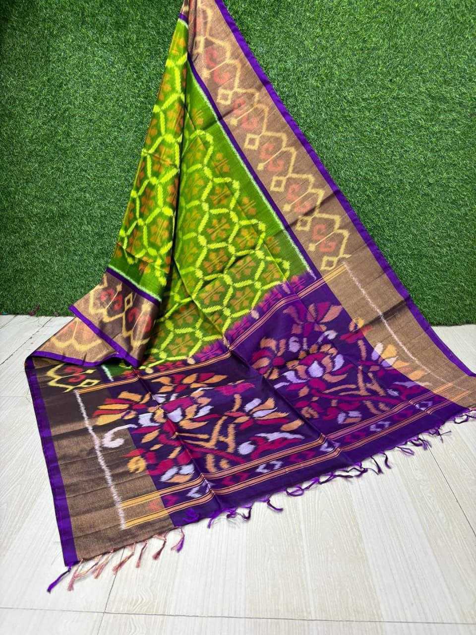 YNF SILK COTTON RRI 08 SAREES WHOLESALE PRINTED COTTON LINEN IKKAT SAREES MANUFACTURER