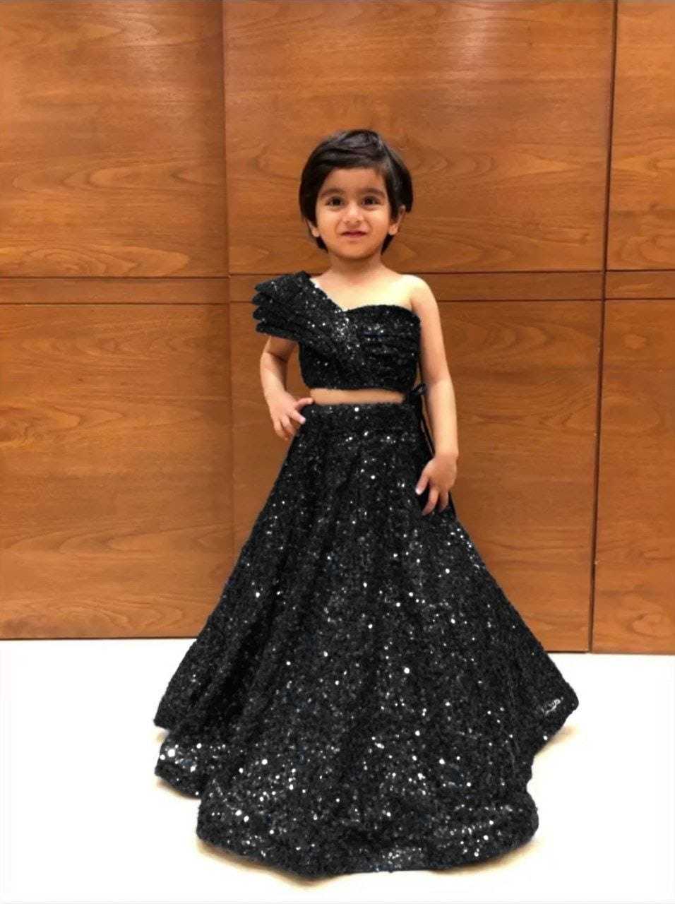 YNF SOFT NET RIN157 8008 KIDS WEAR WHOLESALE KIDS LEHENGAS MANUFACTURER