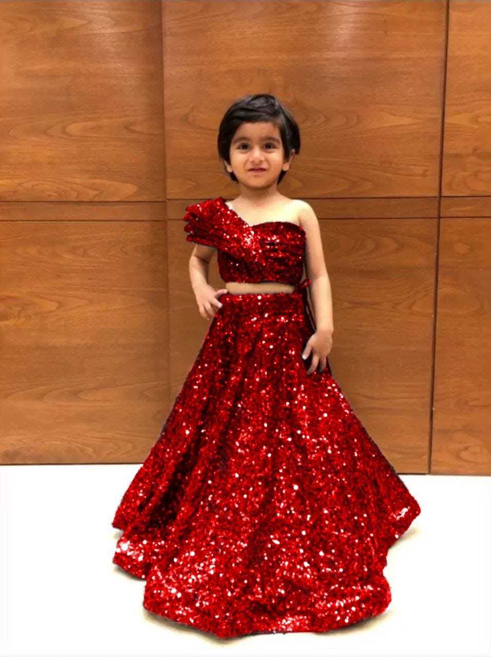 YNF SOFT NET RIN157 8008 KIDS WEAR WHOLESALE KIDS LEHENGAS MANUFACTURER