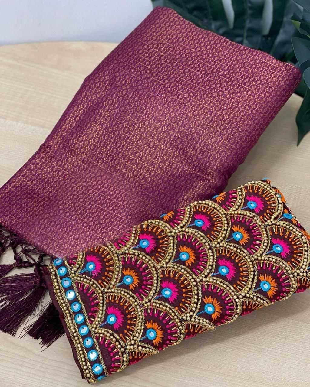 YNF SOFT SILK RSF 85 SAREES WHOLESALE PLAIN SOLID JACQUARD SAREES MANUFACTURER