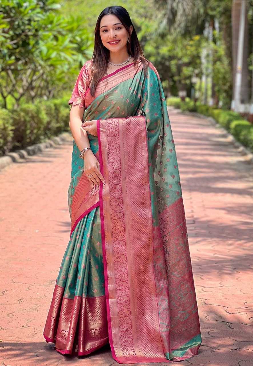 YNF TISSUE REW SUPERHIT PATTU SILK SAREES WHOLESALE KANJEEVARAM PATTU TRADITIONAL SAREES MANUFACTURER