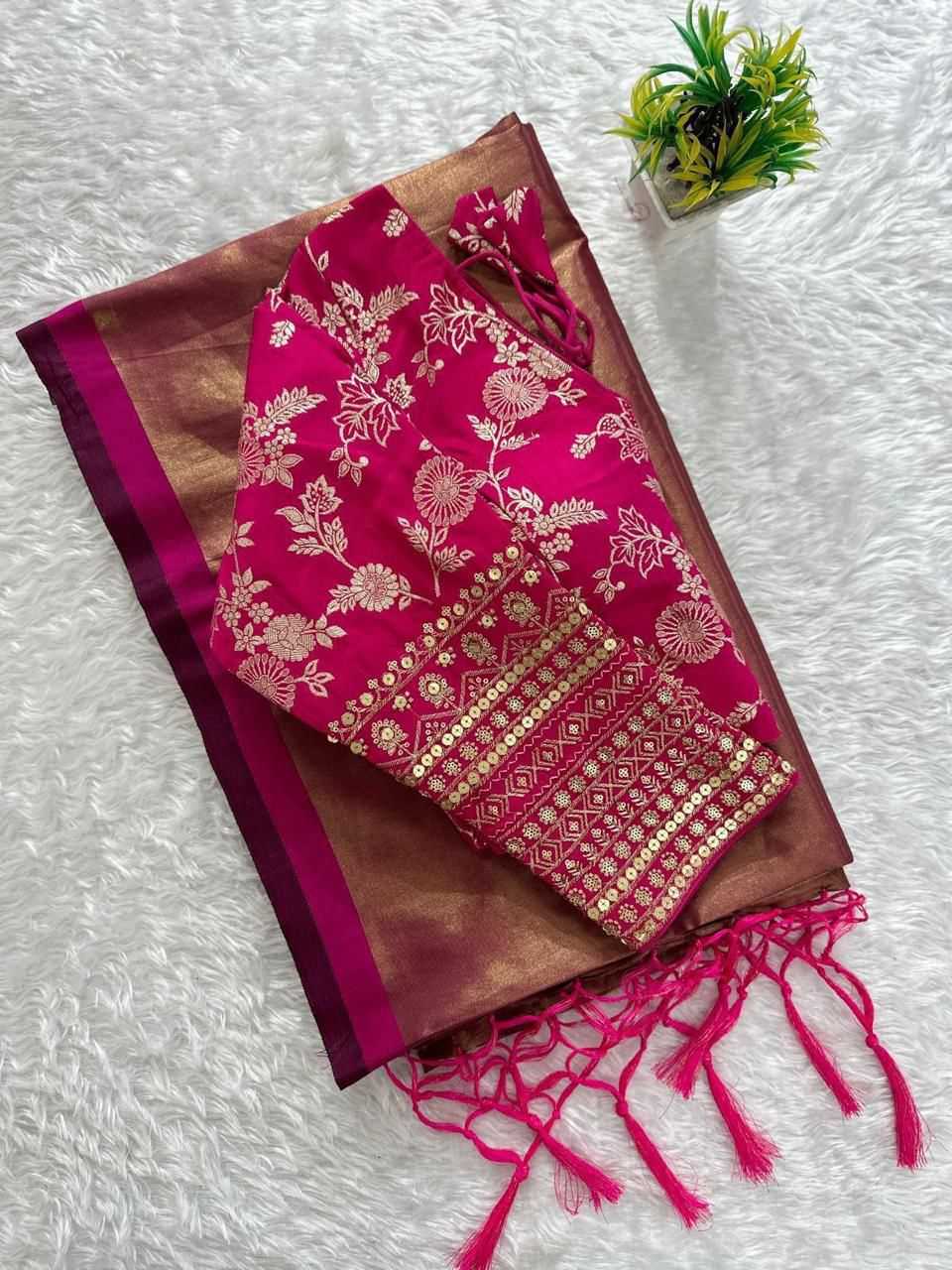 YNF TISSUE SILK RSF 651-B SILK SAREES WHOLESALE TISSUE SILK PLAIN SOLID SAREES MANUFACTURER