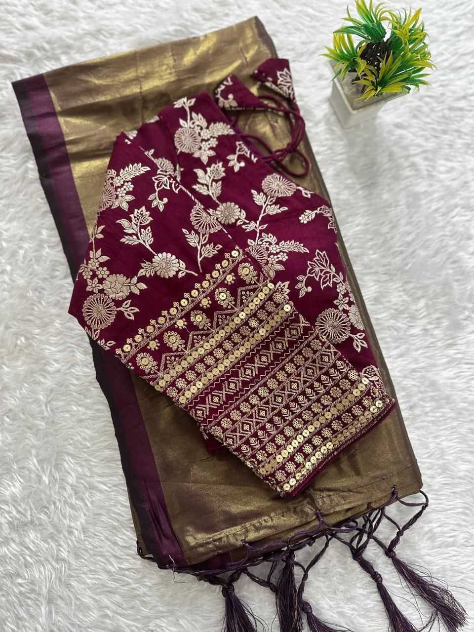 YNF TISSUE SILK RSF 651-B SILK SAREES WHOLESALE TISSUE SILK PLAIN SOLID SAREES MANUFACTURER