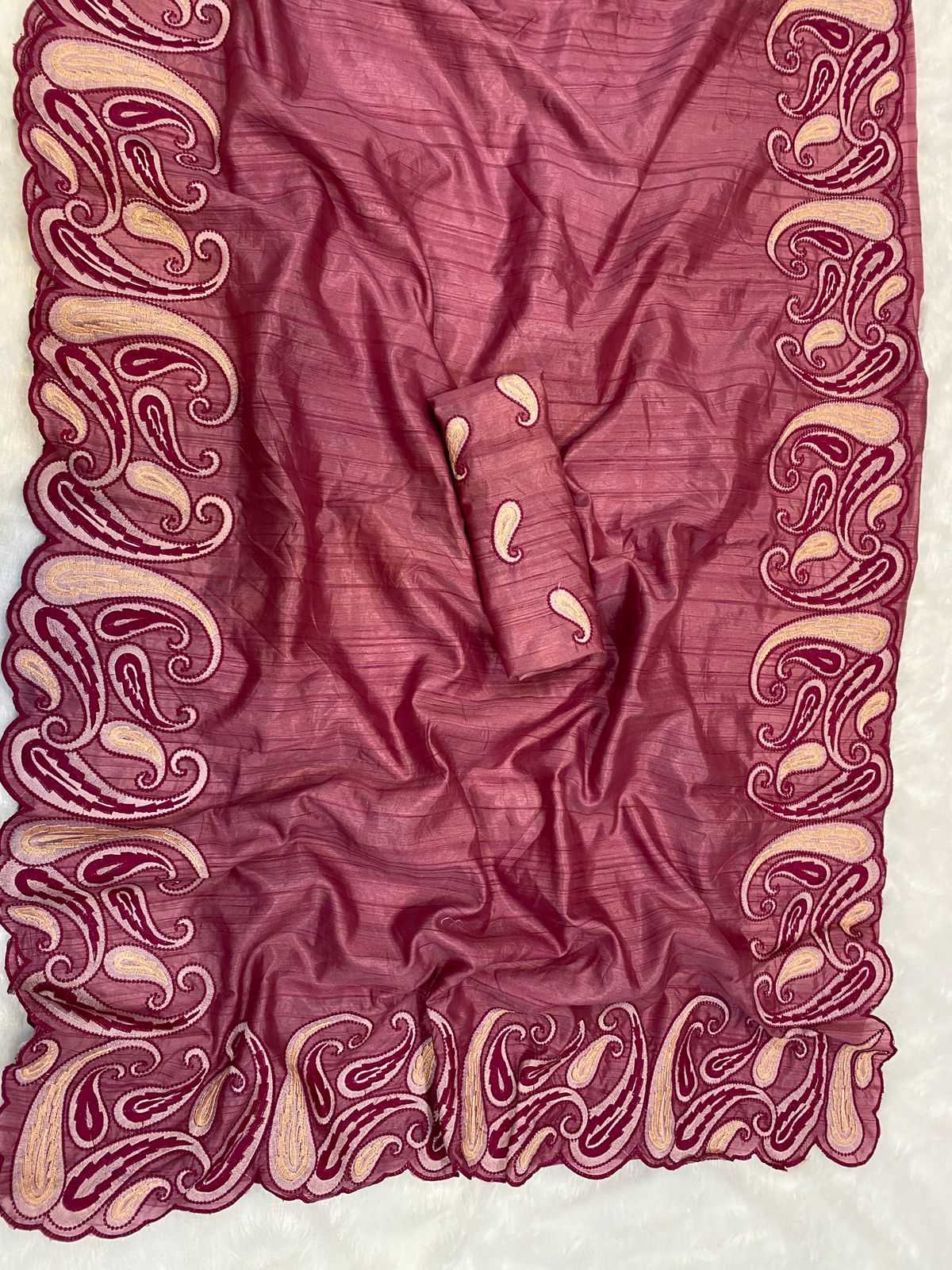 YNF TUSSAR SILK RRS 45 SILK SAREES WHOLESALE SOFT SILK TUSSAR SILK GADWAL SAREES MANUFACTURER