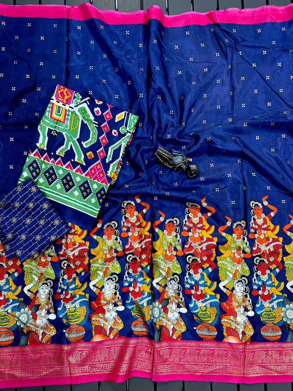 YNF DOLA SILK KESH110 RADHA01 SAREES WHOLESALE PRINTED LADIES KALAMKARI SAREES MANUFACTURER