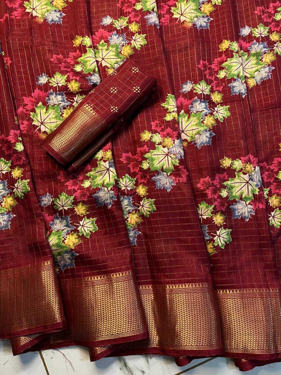 YNF DOLA SILK KESH117 RWC21 SAREES WHOLESALE PRINTED INDIAN ZARI BORDER SAREES MANUFACTURER