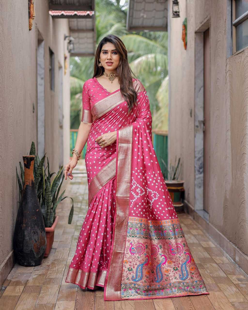 YNF DOLA SILK RIN183 YASHOMATI SILK SAREES WHOLESALE DOLA SILK PAITHANI SOFT SILK TRADITIONAL SAREES MANUFACTURER