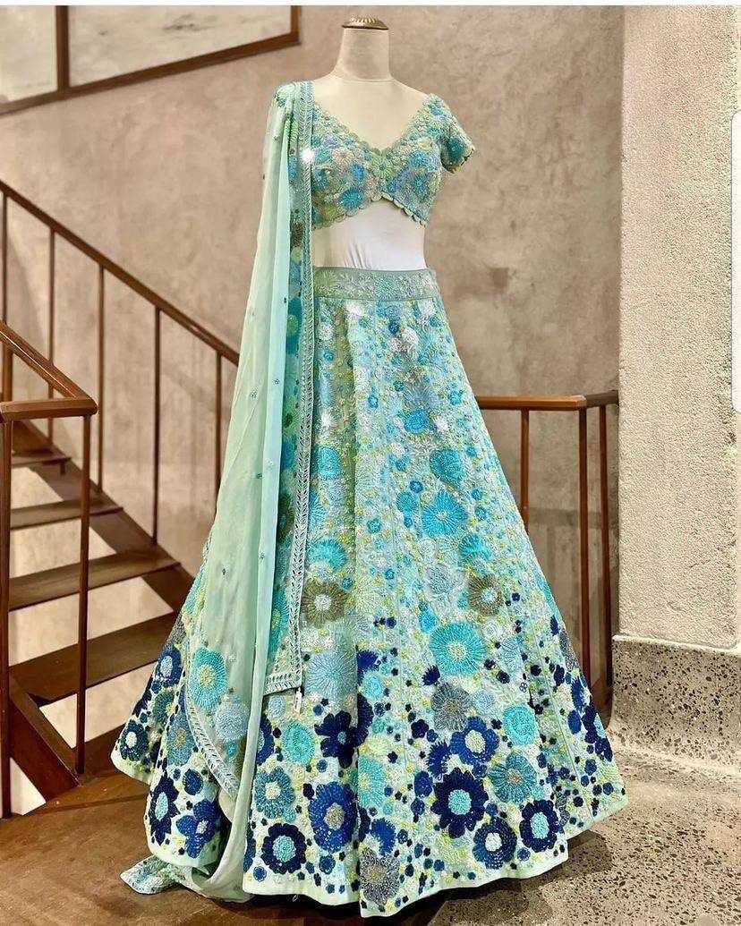 YNF GEORGETTE  RIN108 1398 LEHENGA WHOLESALE WEDDING ,NET FANCY,DESIGNER LEHENGA MANUFACTURER