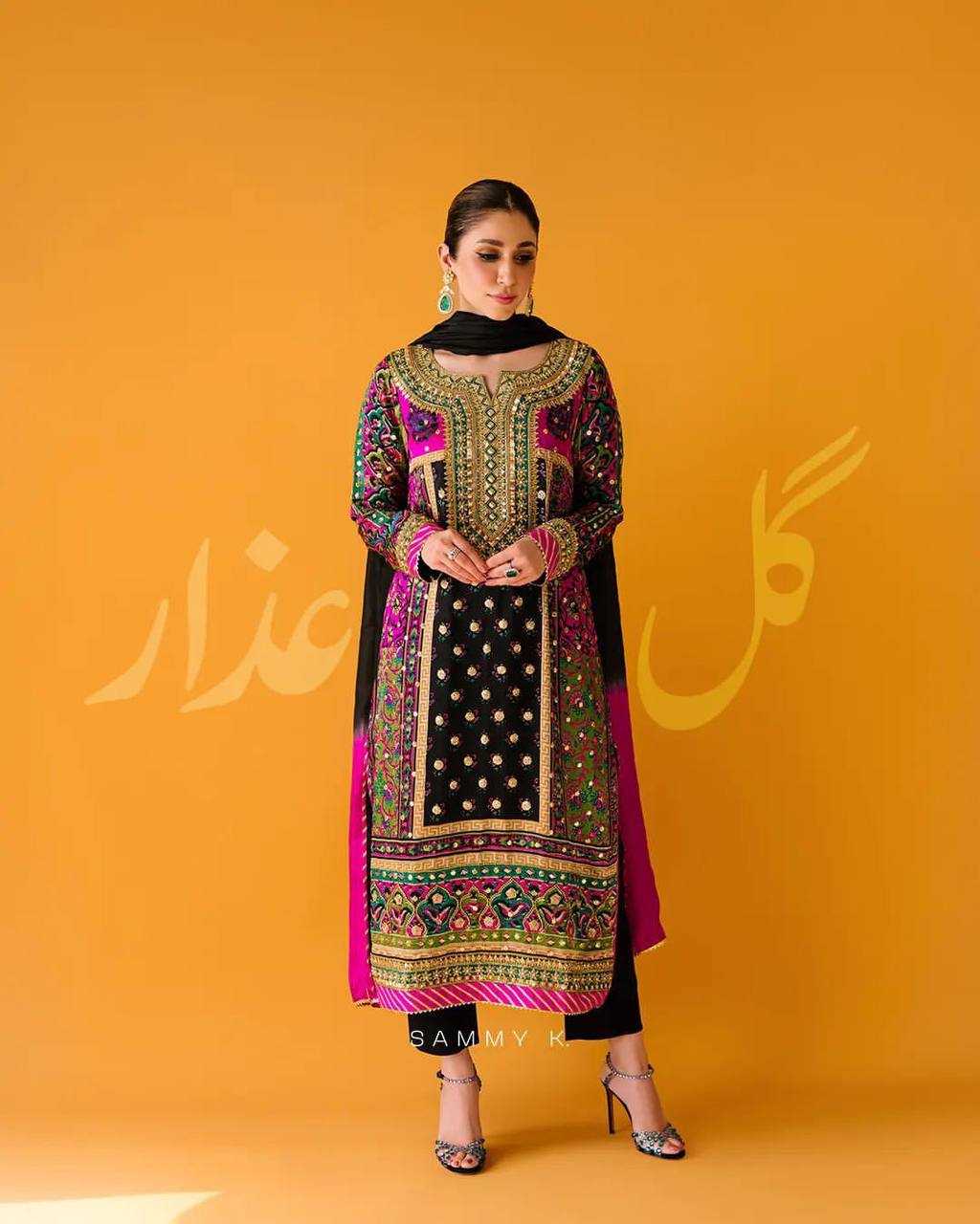 YNF MUSLIN COTTON KESH149 1219B SUITS & DRESSES WHOLESALE PAKISTANI PRINTED EMBROIDERY PALAZZO ZARI WORK SUITS MANUFACTURER