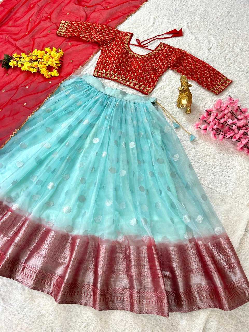 YNF ORGANZA KESH108 5583 LEHENGAS WHOLESALE FANCY TRADITIONAL LEHENGAS MANUFACTURER