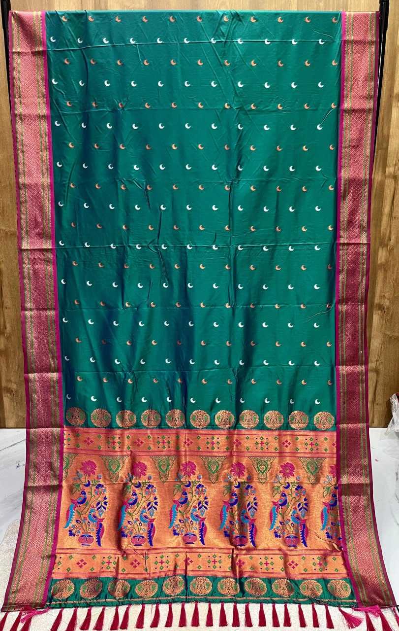 YNF PAITHANI SILK RIN116 SUPER-HIT PAITHANI SOFT SILK WHOLESALE PAITHANI SOFT SILK TRADITIONAL SAREES MANUFACTURER