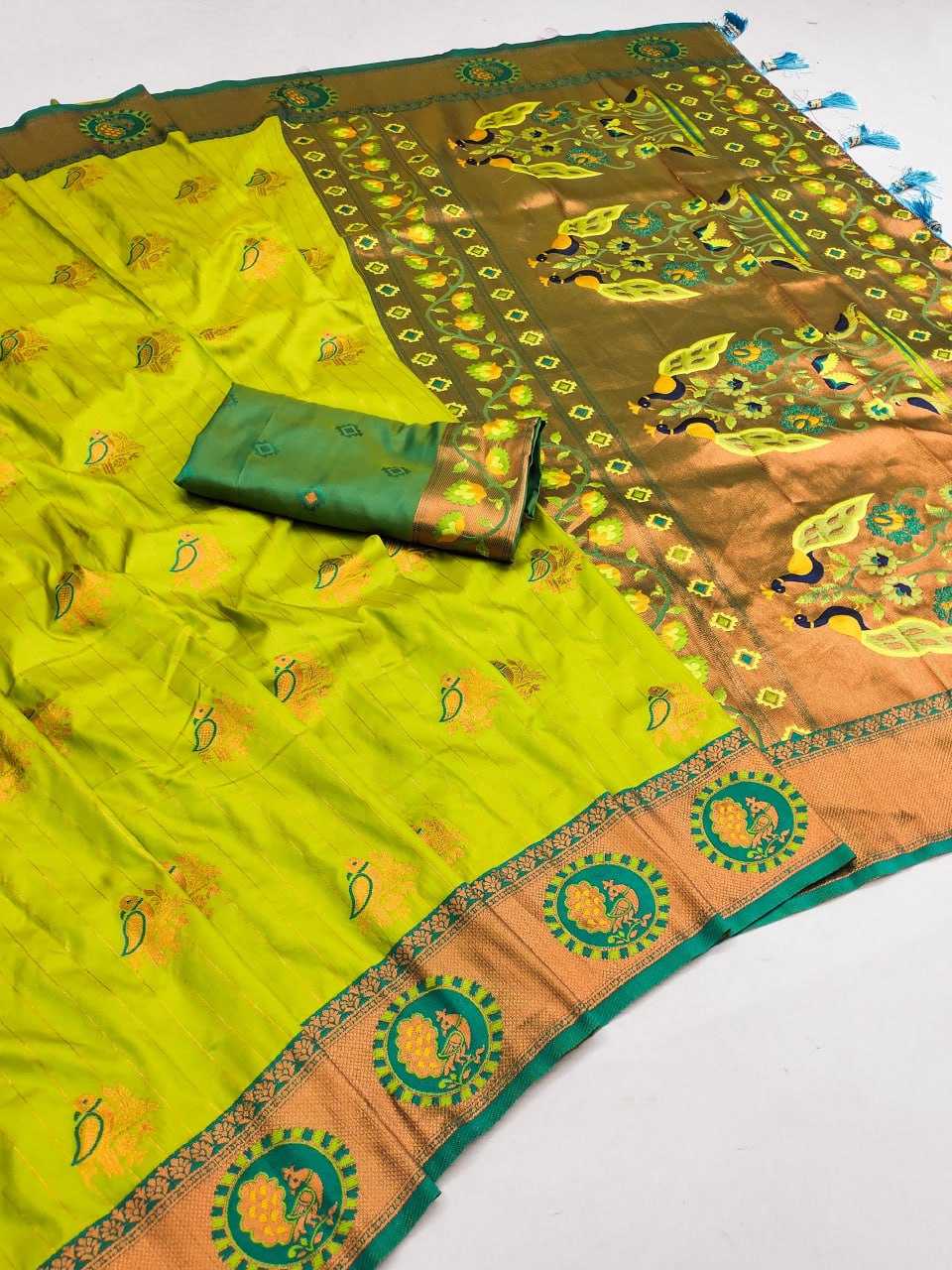 YNF PAITHANI SILK RIN150 ANUPAMAPAITHANI SILK SAREES WHOLESALE PAITHANI SILK SOFT SILK TRADITIONAL SAREES MANUFACTURER