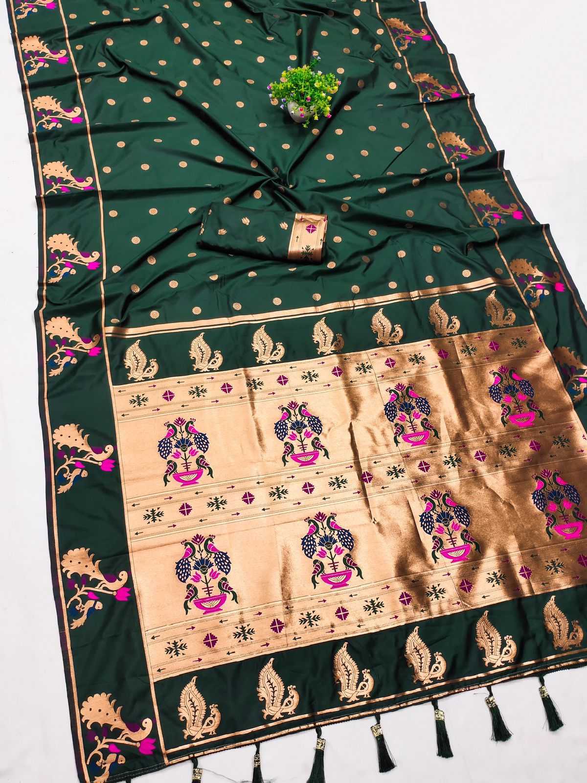 YNF PAITHANI SILK RIN150 AVANTIKA PAITHANI SILK SAREES WHOLESALE PAITHANI SOFT SILK TRADITIONAL SAREES MANUFACTURER