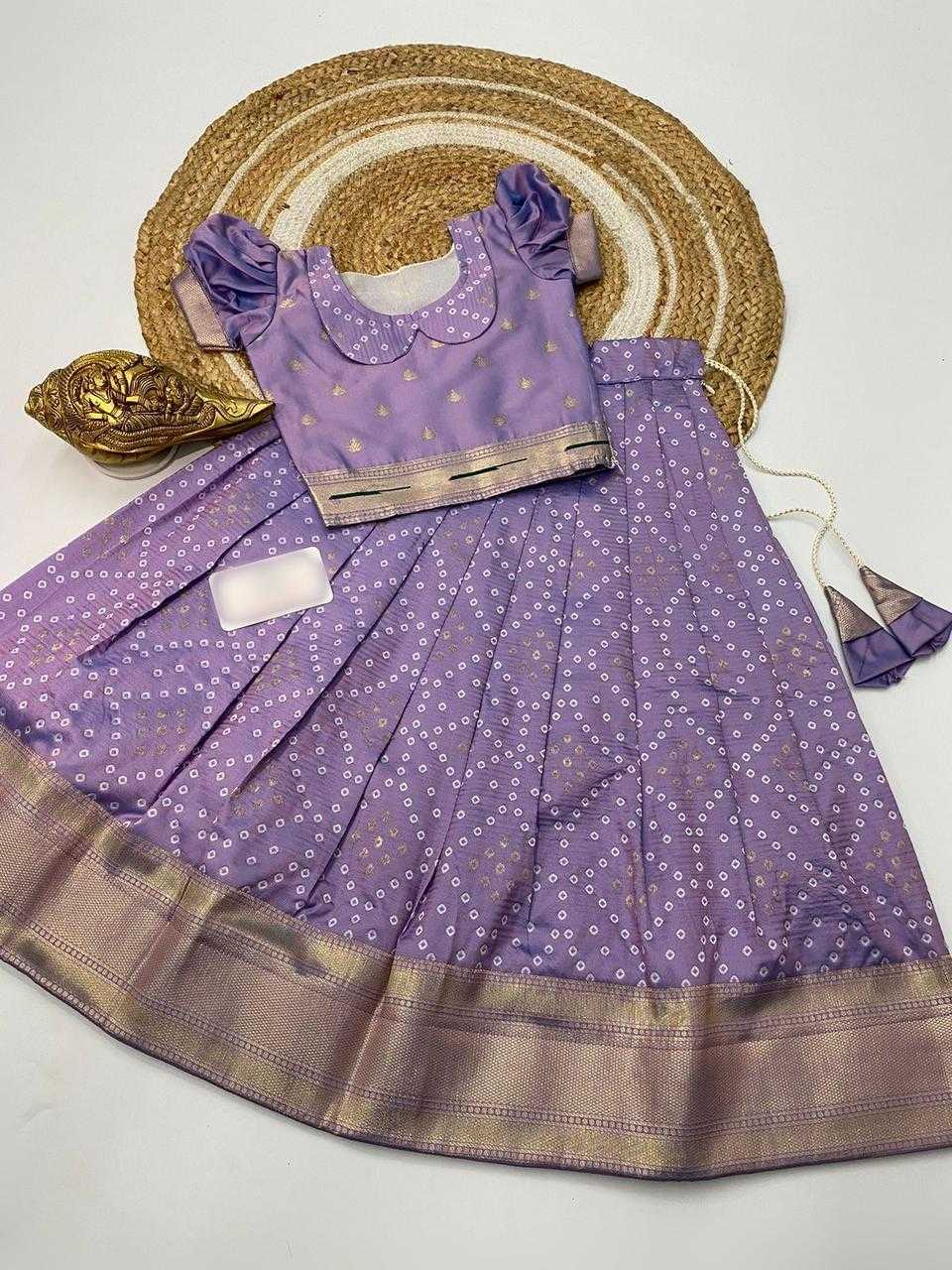 YNF PAITHANI SILK RIN192 7924 KIDS WEAR WHOLESALE KIDS LEHENGAS MANUFACTURER 